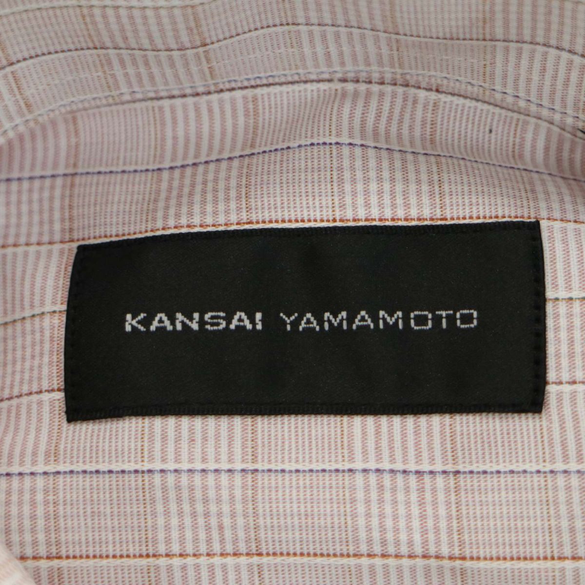 新品 未使用★ KANSAI YAMAMOTO カンサイヤマモト キシリットクール 冷感 速乾 抗菌 消臭 半袖 チェック シャツ Sz.L メンズ　A3T06766_6#A_画像7