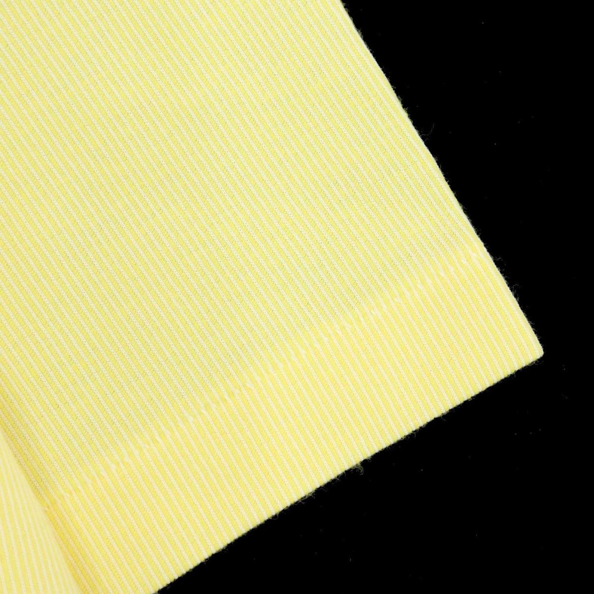 【新品 未使用】 McGREGOR マクレガー 春夏 ロゴ刺繍 半袖 ストライプ ポロシャツ Sz.M　メンズ　A3T07143_6#A_画像3