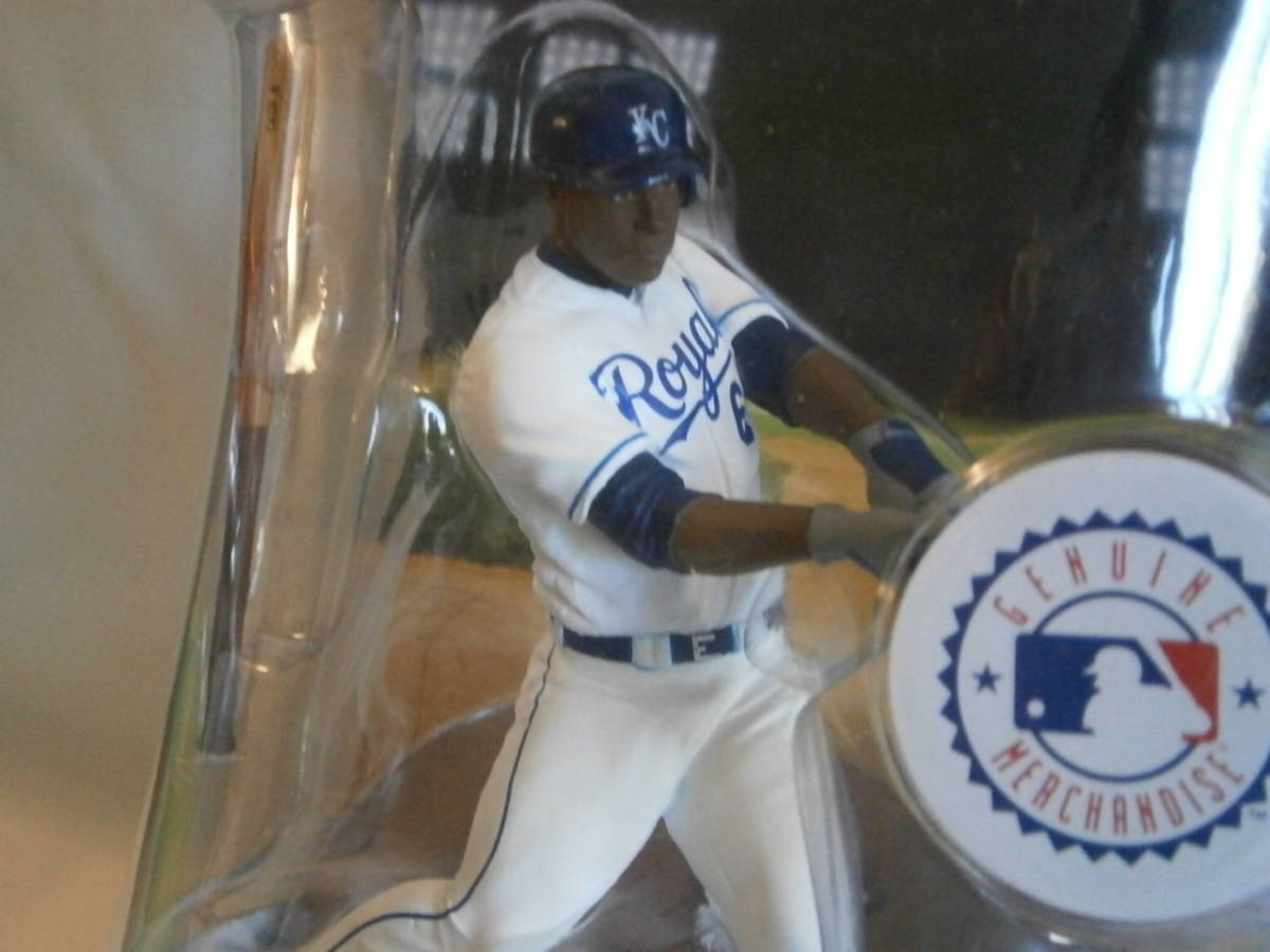 MLB　メジャーリーグ　Kansas City Royals（カンザスシティ・ロイヤルズ）　CAIN ６　フィギュア　新品未開封品_画像2