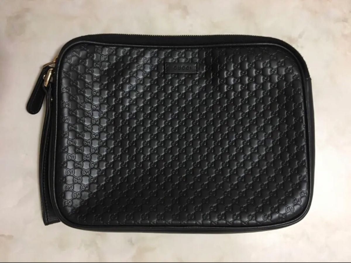 GUCCI グッチ セカンドバッグ マイクログッチシマ レザー Yahoo!フリマ