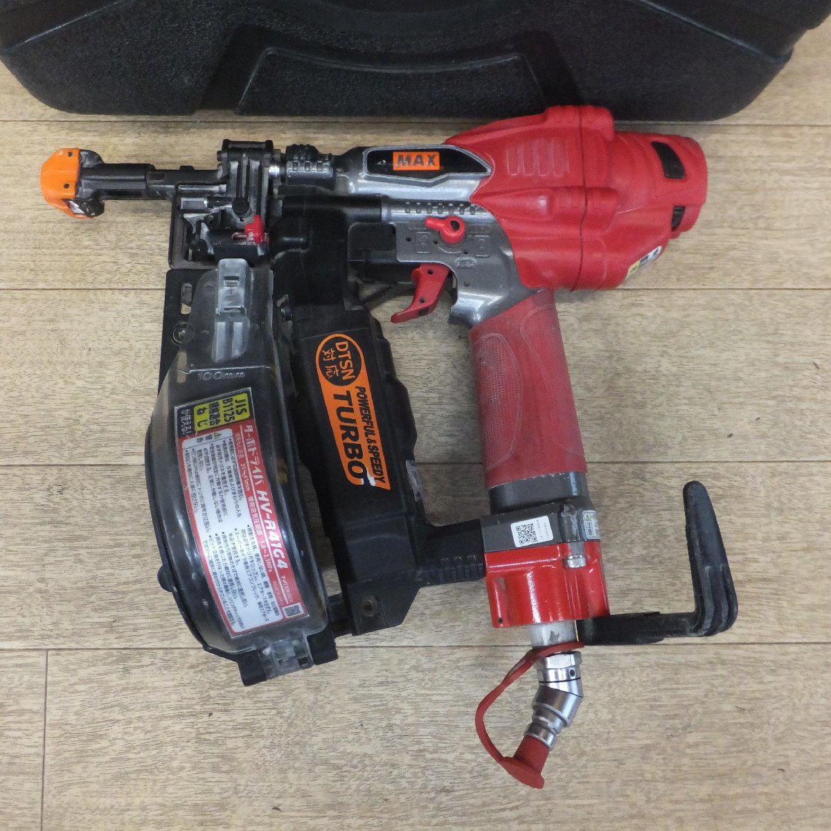 ☆マックス MAX ねじ打機 ターボドライバ HV-R41G4 高圧 エア釘打機