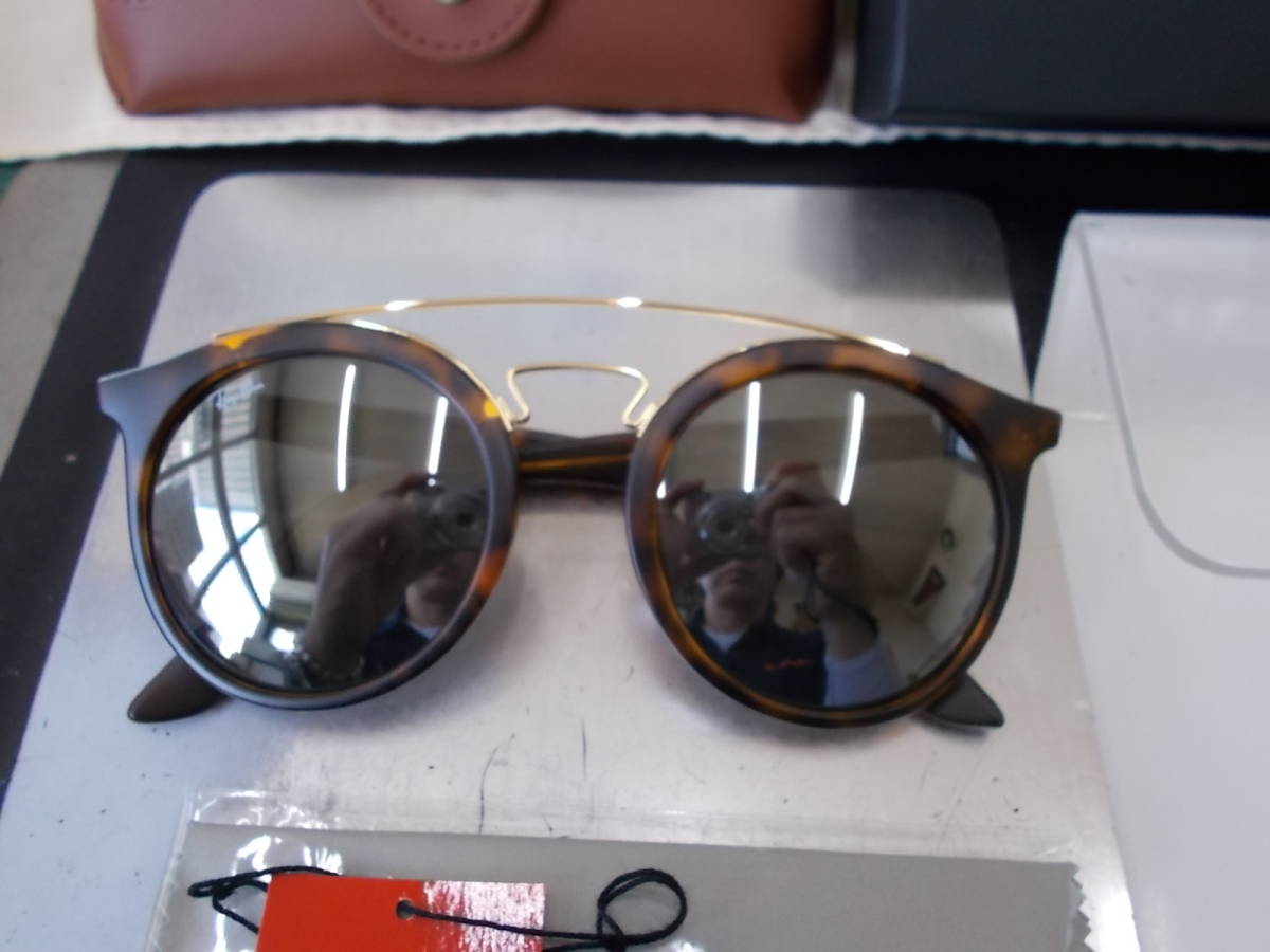 ワンピなど最旬ア! レイバン RayBan お洒落な丸眼鏡 RB4256F-6092/6G-52 サングラス その他 ワンピなど最旬ア! レイバン RayBan お洒落な丸眼鏡 RB4256F-6092/6G-52 サングラス その他