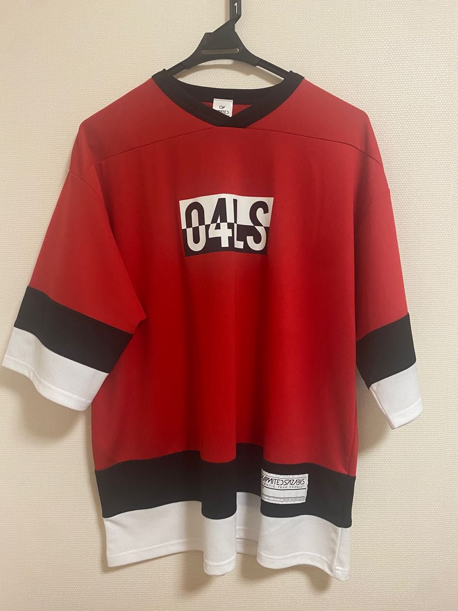 04 Limited Sazabys ホッケーTシャツ 赤 フォーリミ|Yahoo 04 Limited Sazabys ホッケーTシャツ 赤 フォーリミ|Yahoo