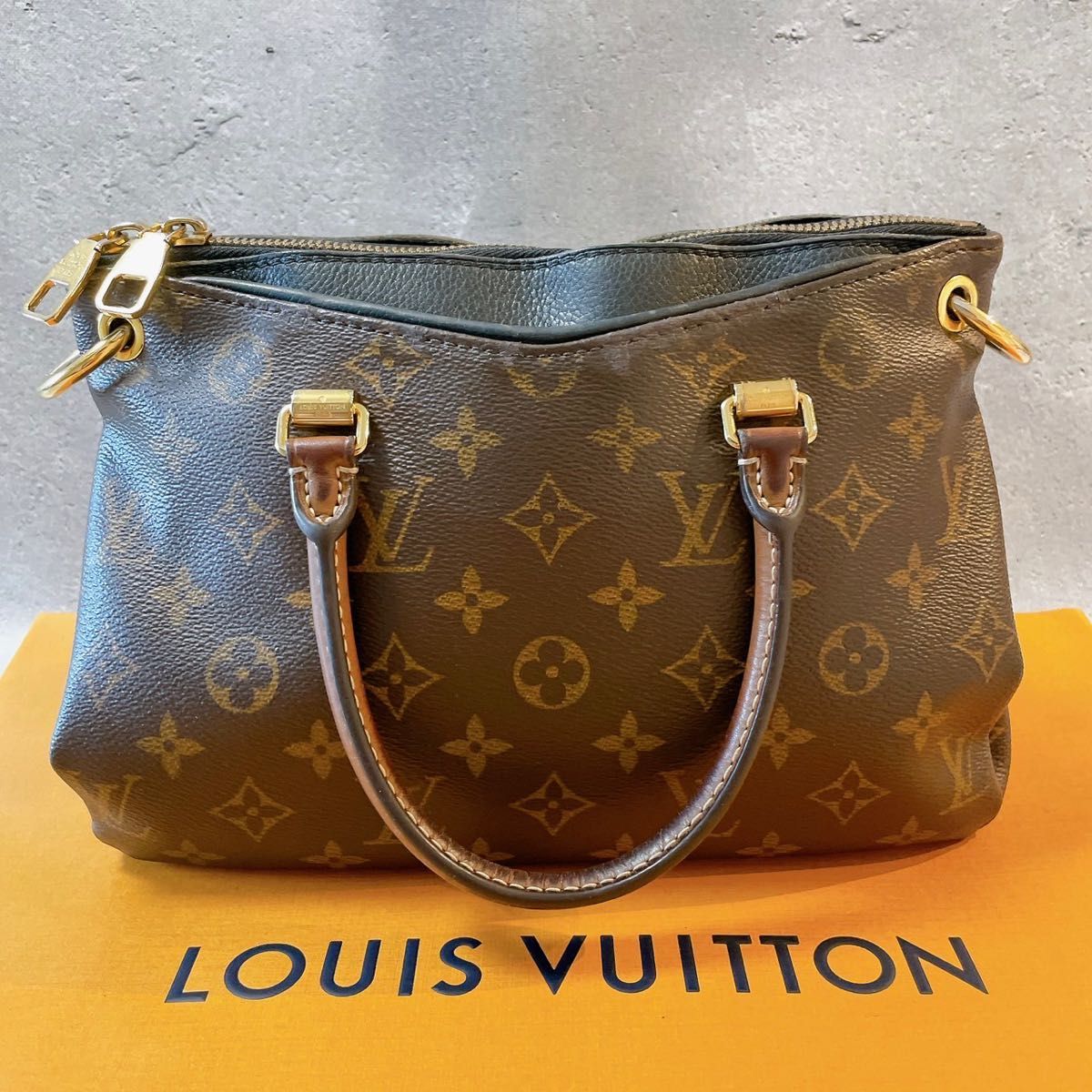 LOUISVUITTON ルイヴィトン パラス BB モノグラム ハンドバッグ