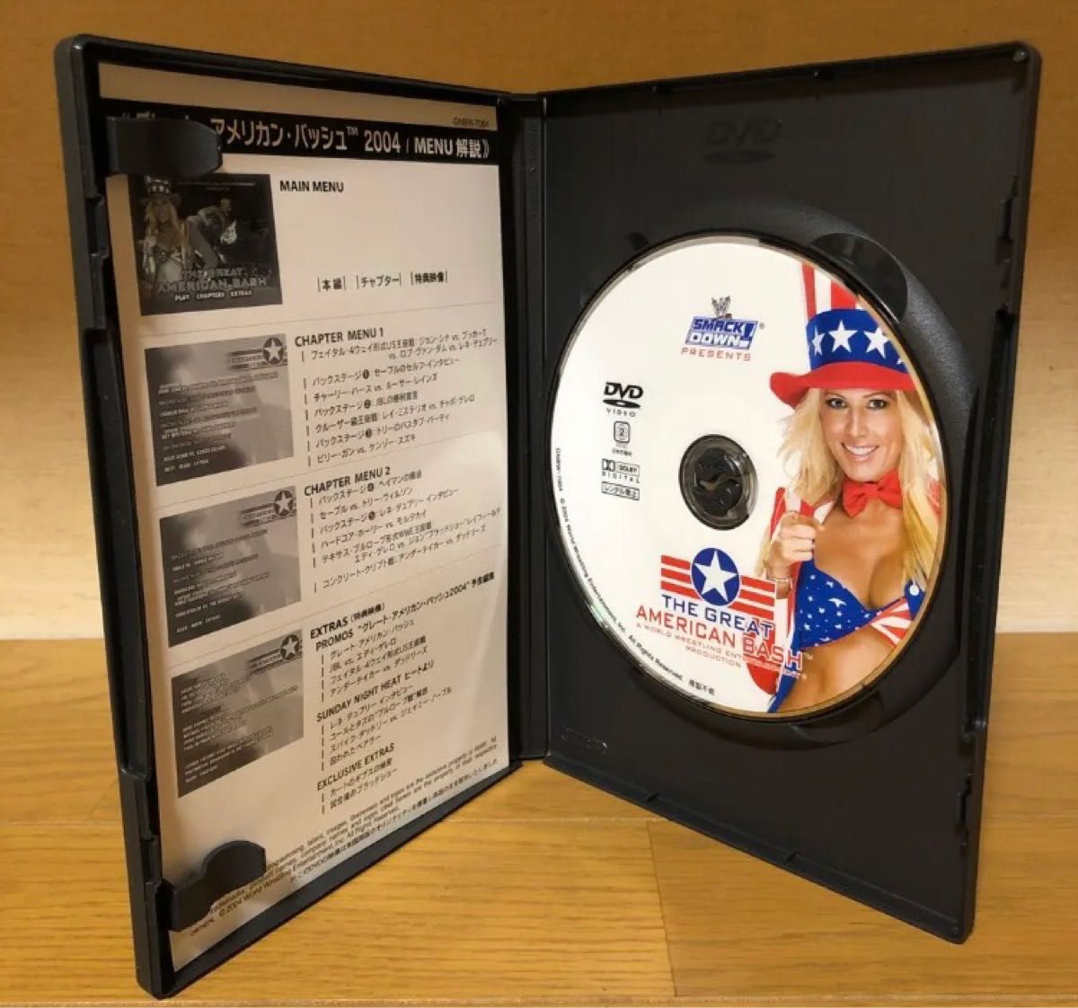 【WWE】グレート・アメリカン・バッシュ 2004 DVD PPV クーポン