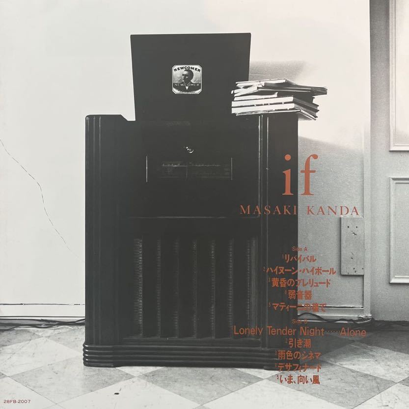 LP■和モノ/神田正輝/MASAKI KANDA/If -予感- /28FB-2007/帯付 Obi/美盤/ファースト・アルバム_画像3