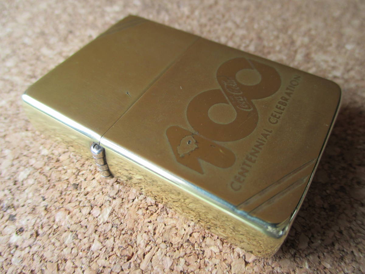 ZIPPO 『Coca-Cola 100 CENTENNIAL CELEBRATION』1986年製造 コカ