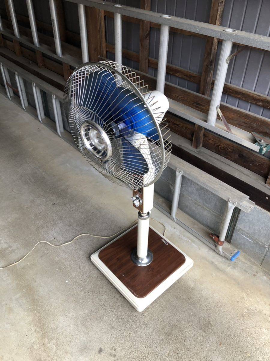 昭和レトロ 東芝大型扇風機 S-35DE 元箱 動作確認済み | transparencia