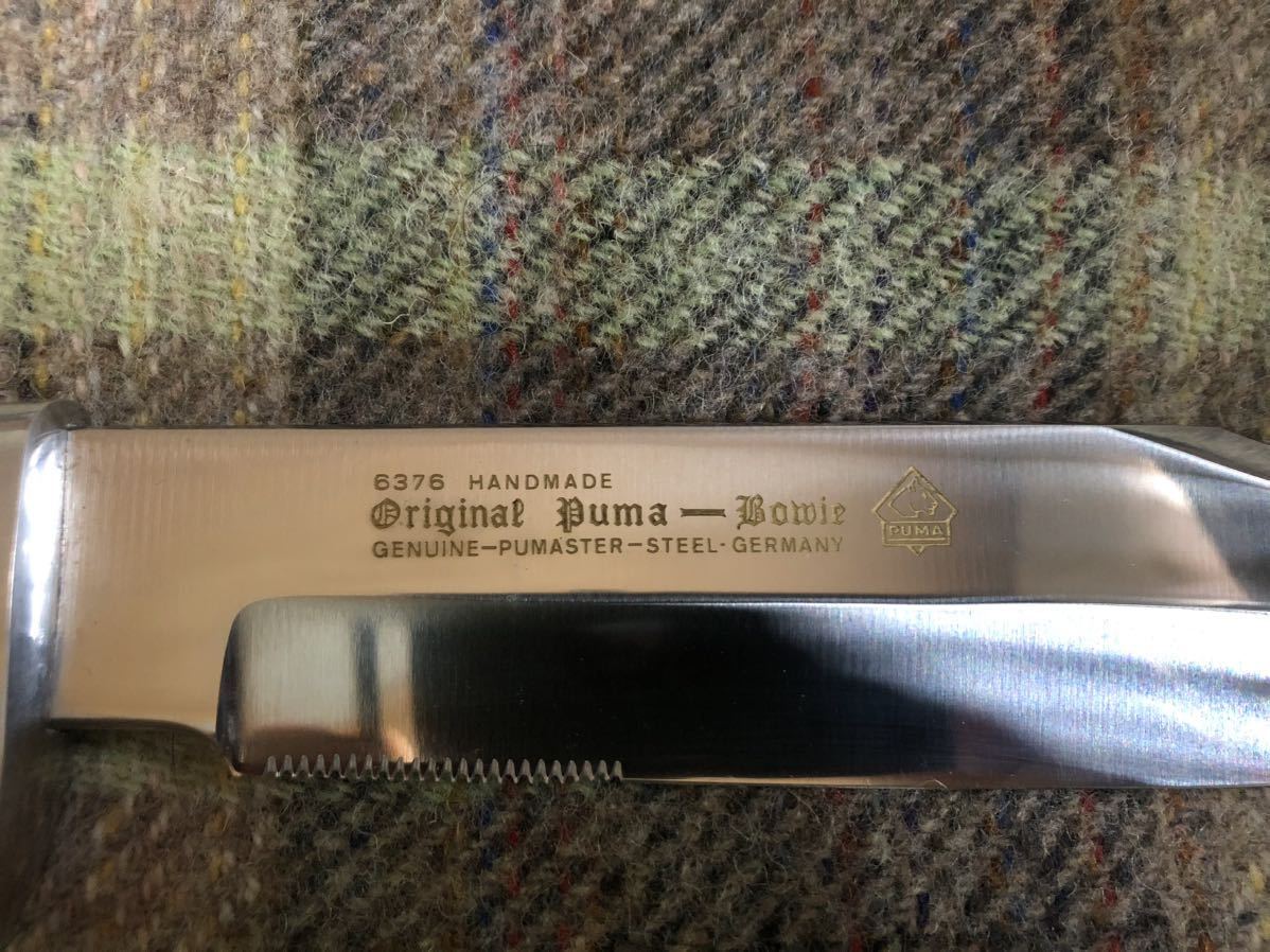 puma knife original bowie 6376 プーマナイフ | normanhubbard.com