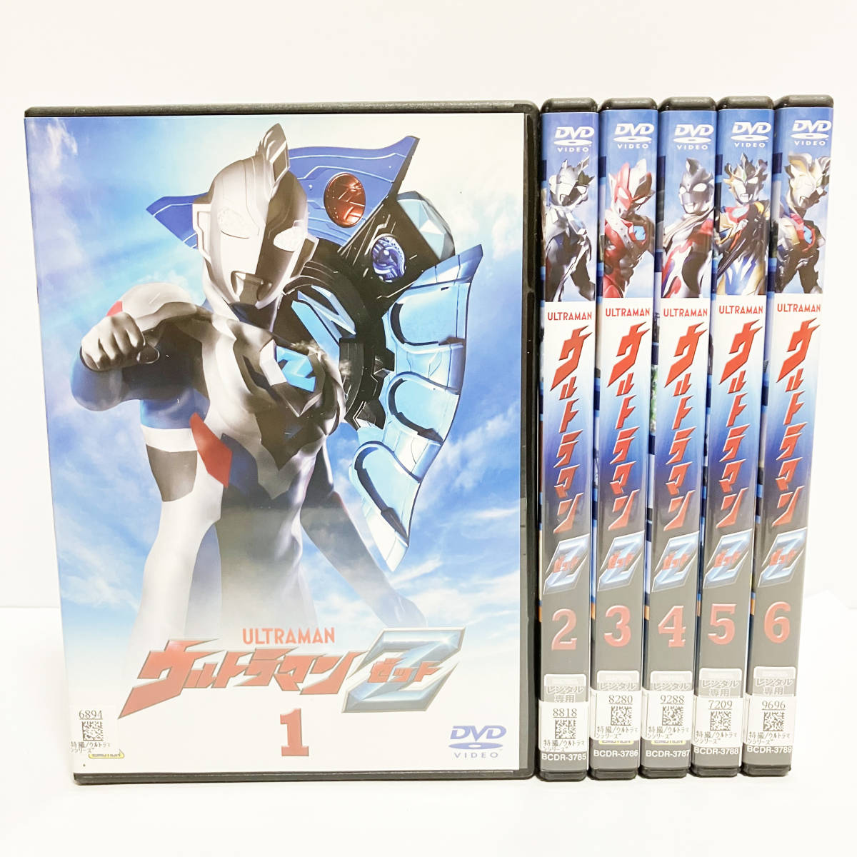 ウルトラマンZ DVD 全6巻セット 全巻 【レンタル落ち】