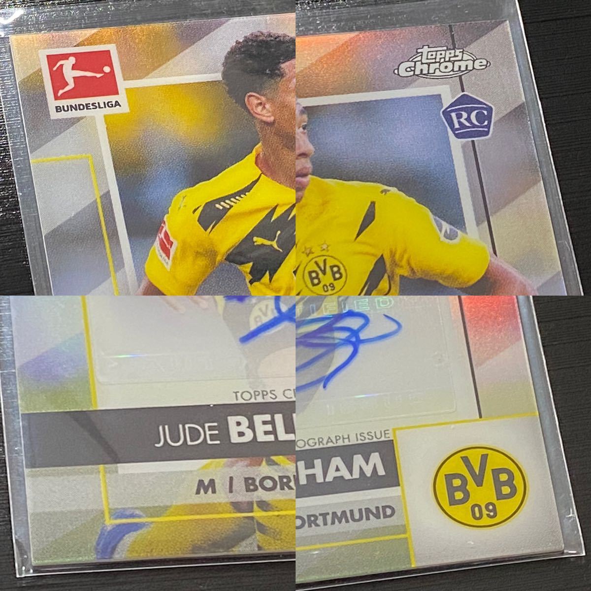 2020 Topps Chrome Bundesliga Autograph 【 Jude Bellingham