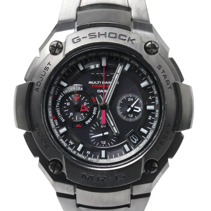 CASIO カシオ G-SHOCK MR-G 腕時計 ソーラー MRG-8100B-1AJF メンズ 中古