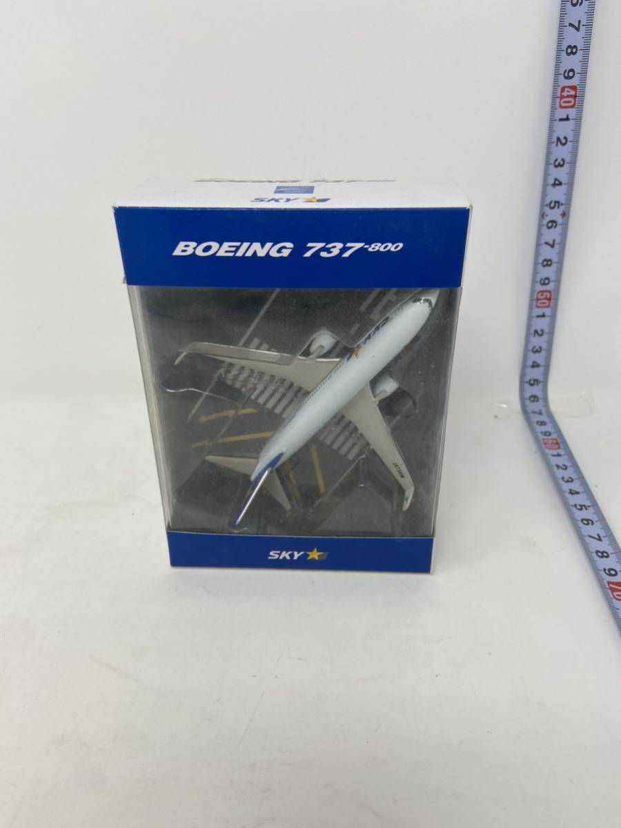 未使用 スカイマーク BOEING 737-800 JA73NM 飛行機 模型 モデル