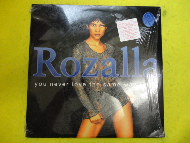 Rozalla - You Never Love The Same Way Twice オリジナル原盤 12 シュリンク付 ヴォーカル HOUSE Joey Negro / Love To Infinity 視聴_画像1