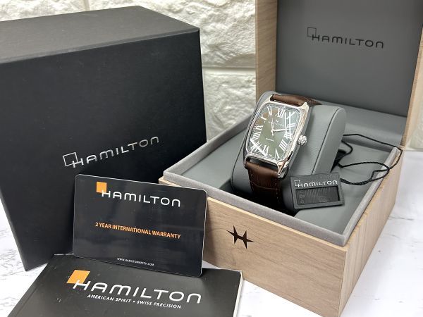 HAMILTON ハミルトン 腕時計 アメリカン クラシック ボルトン グリーン