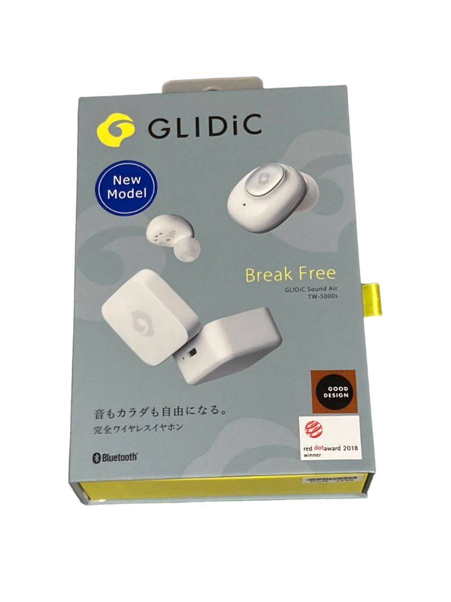 GLIDiC Sound Air TW-5000 ホワイト Bluetoothイヤホン 完全ワイヤレスイヤホン_画像1