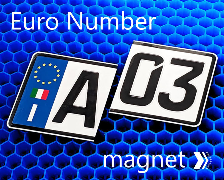 高品質　ユーロナンバープレート　世界で1つ　オーダーメイド　選べる素材3タイプ　ドイツ　フランス　イタリア　英国　送料無料_画像2