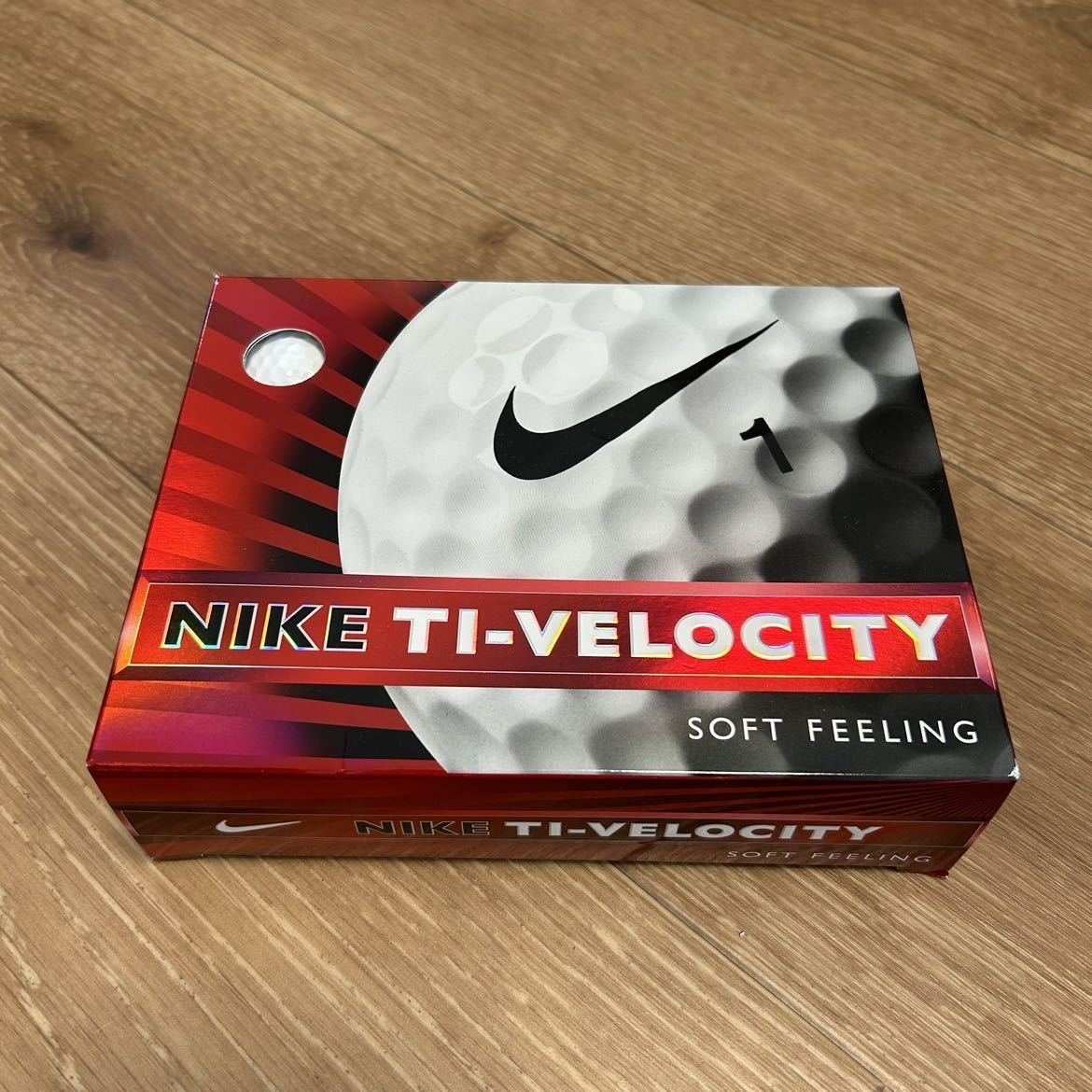 6-60 NIKE ナイキ ゴルフボール TI-VELOCITY SOFT FEELING 12個セット 未使用品