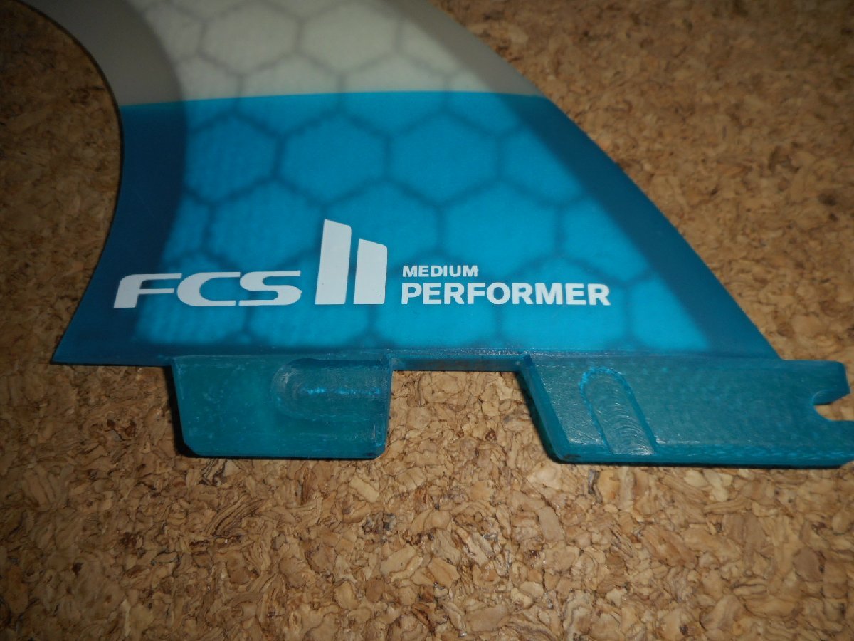 送料無料△FCS II PERFOMER PC Medium Tri Fin Set 新品 | www