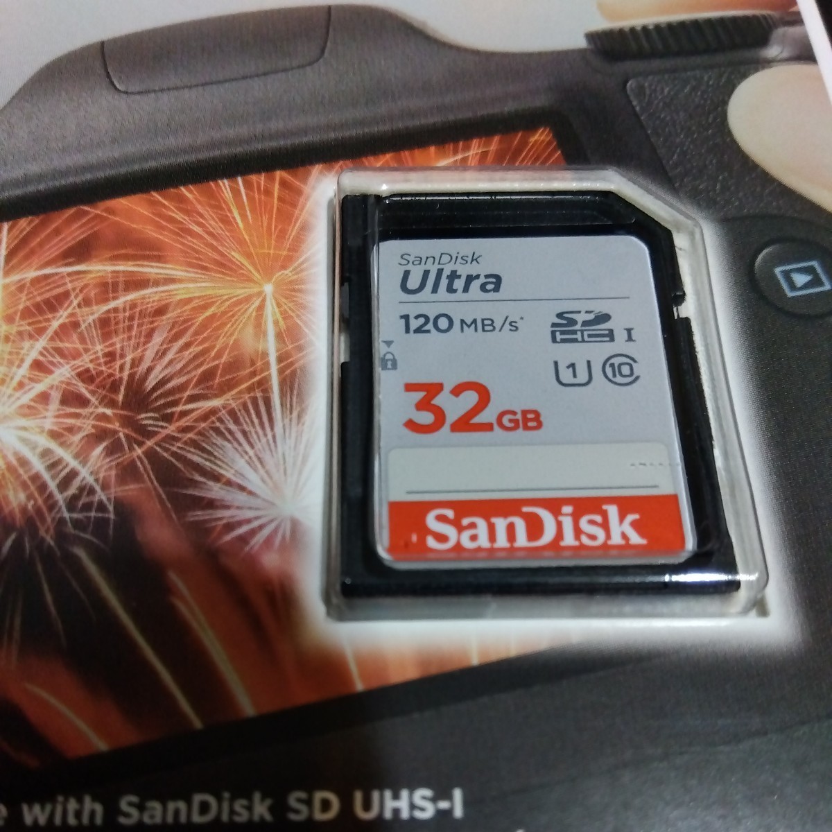 新品未開封 SanDisk サンディスク 32GB SDHCカード SDカード ULTRA CLASS10 120MB/s 