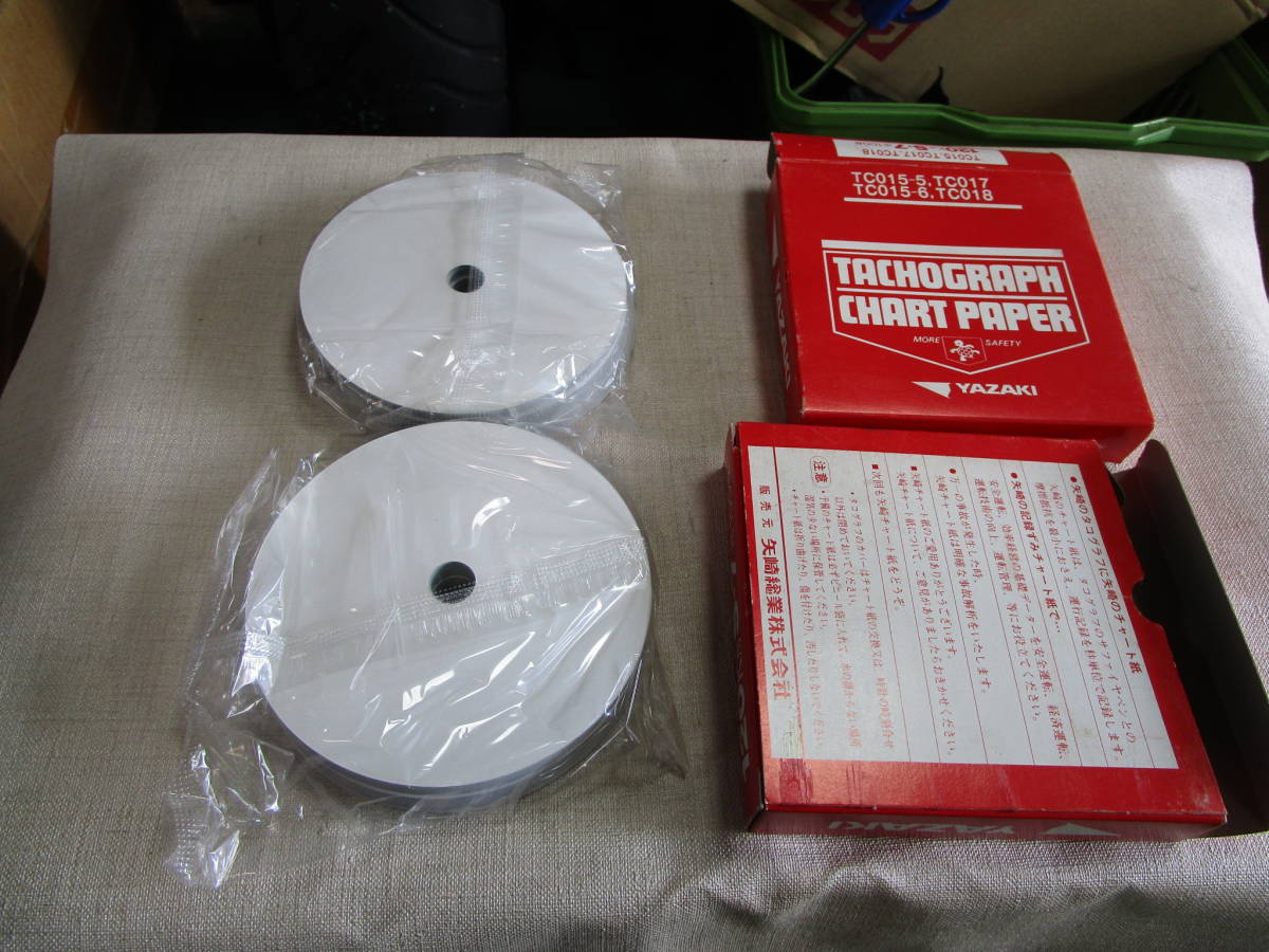 ②長期在庫品 矢崎総業株式会社 タコグラフ用チャート紙 120K用 S7用