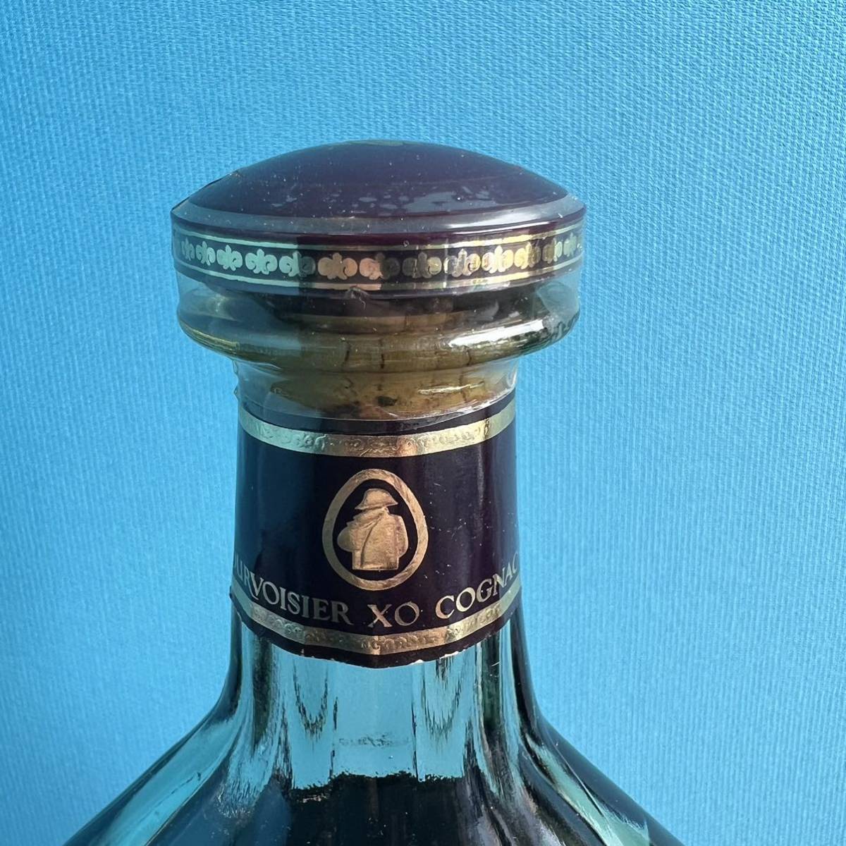 西542 【未開栓】COURVOISIER クルボアジェ XO グリーンボトル ブランデー 700ml 40％ 古酒