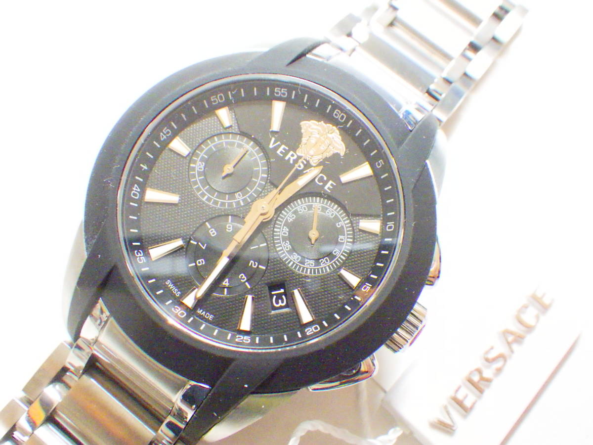 ランキング2022 ヴェルサーチ クロノグラフ クオーツ腕時計 VEM800218