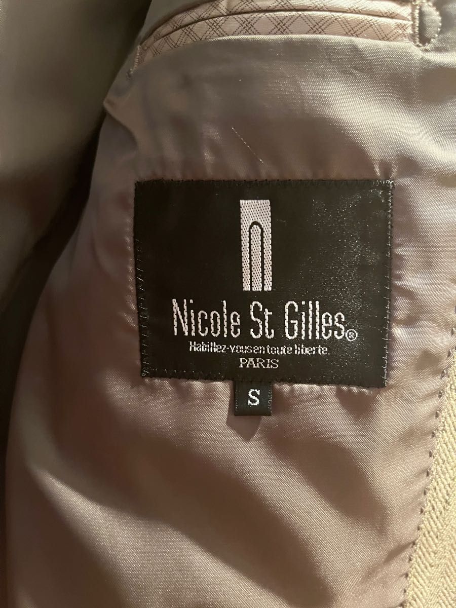 【美品】Nicole St Gilles ニコルサンジル テーラードジャケット