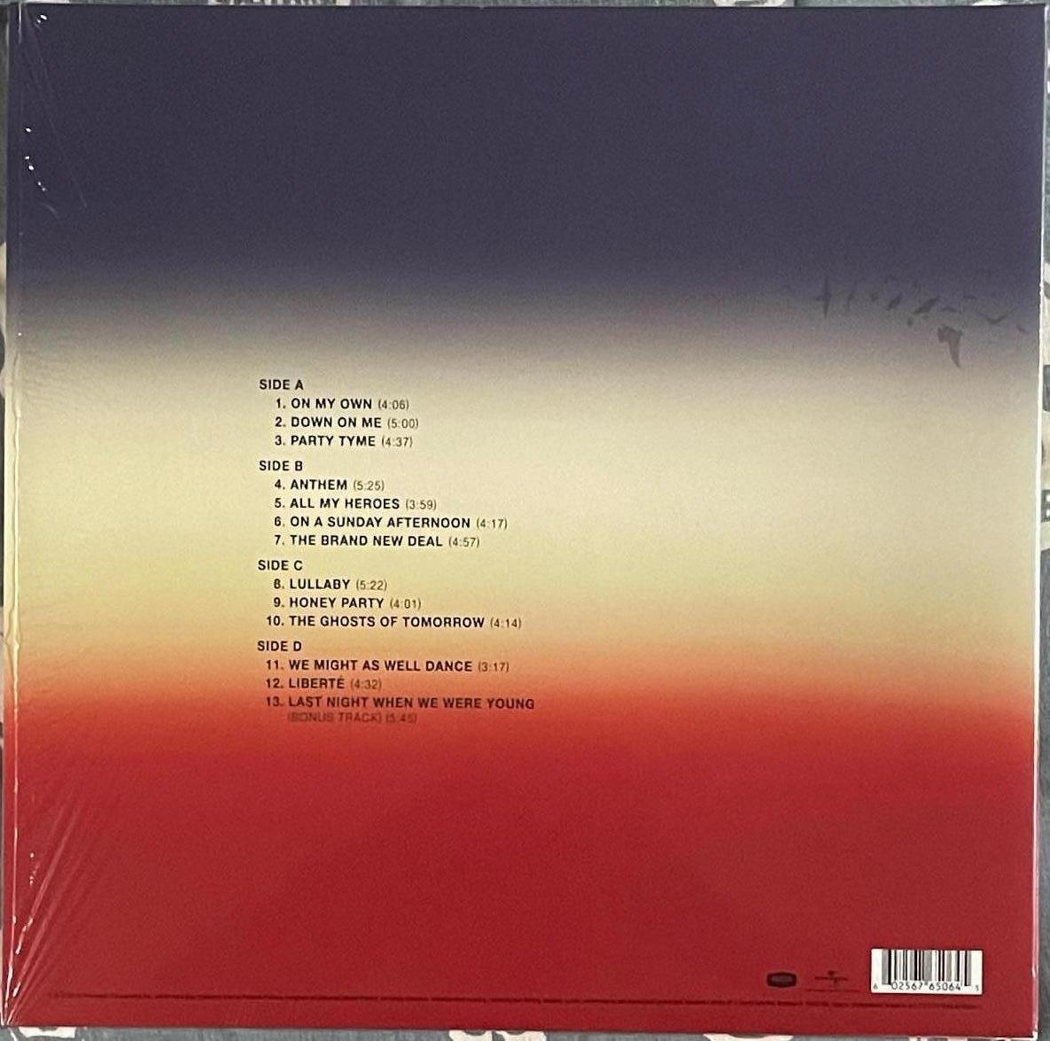 ♪美品/限定盤♪Madeleine Peyroux - Anthem(Red,Blue Vinyl)/再生2回/音飛びなし/180g重量盤/Diana Krall/Melody Gardot/Norah Jones_画像2