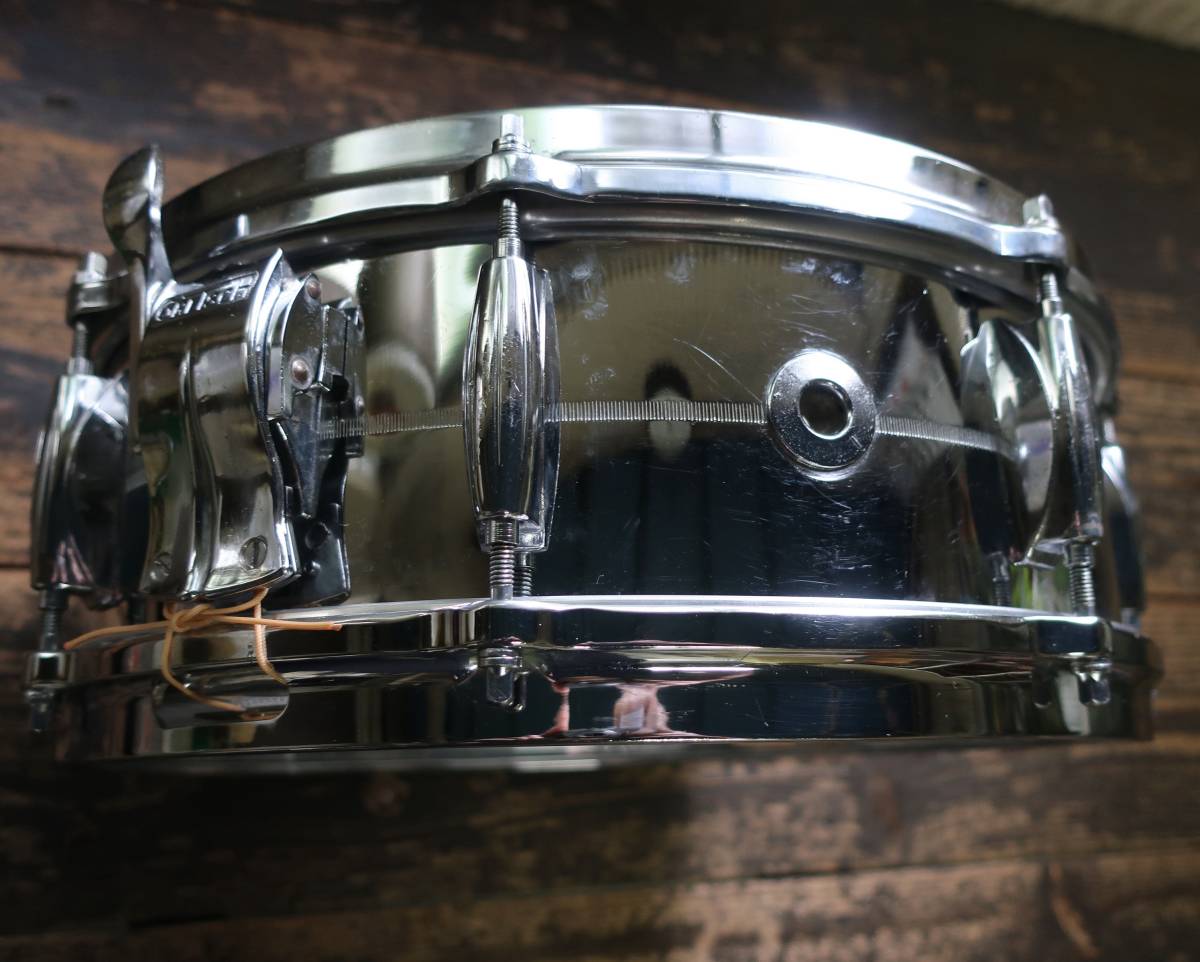 美品!1970年製 Vintage Gretsch G4160 C.O.B. 14x5 グレッチ クロム