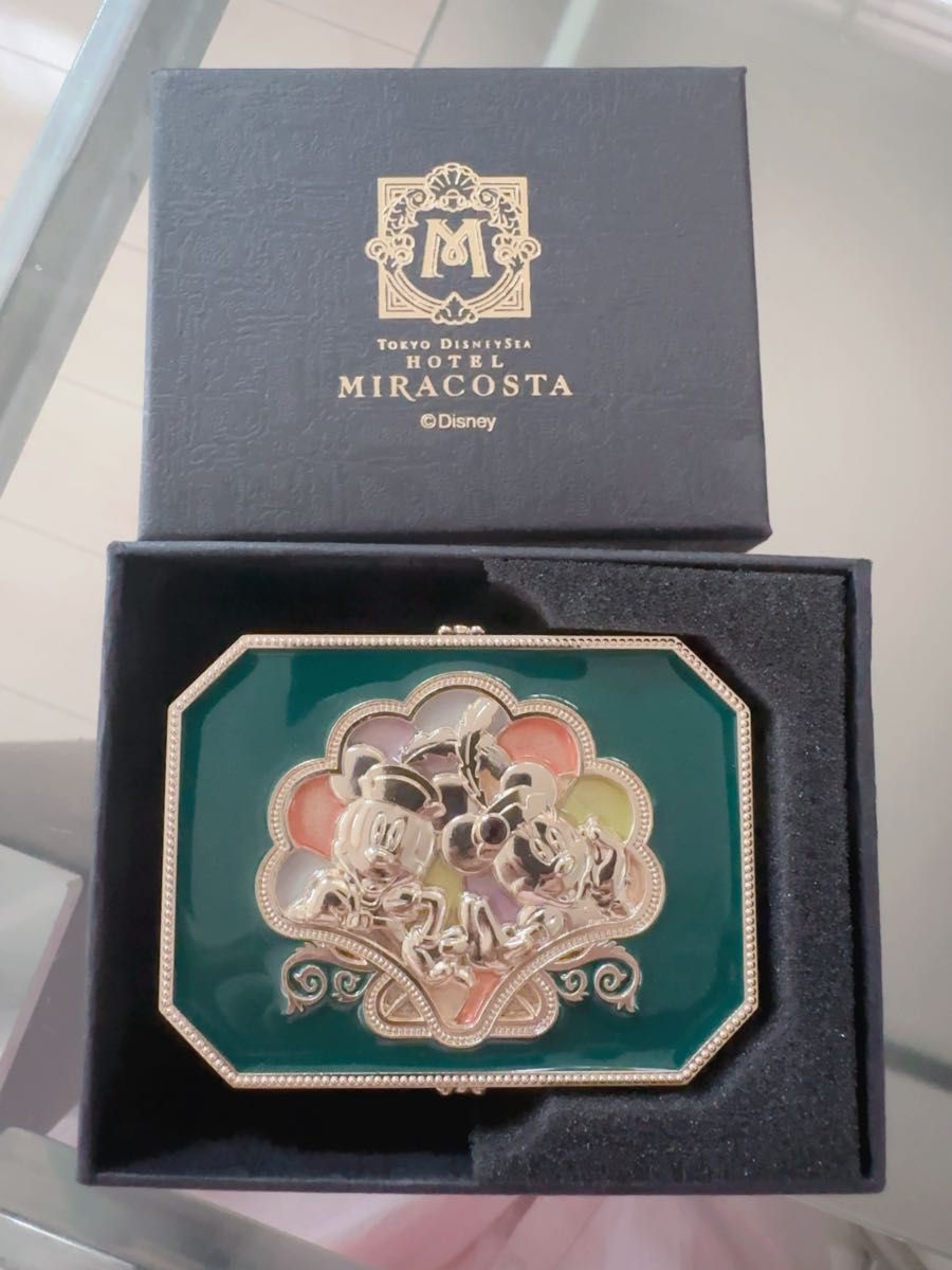 ディズニー ホテル ミラコスタ記念品 ジュエリーボックス 記念日 ディズニー ホテル ミラコスタ記念品 ジュエリーボックス 記念日