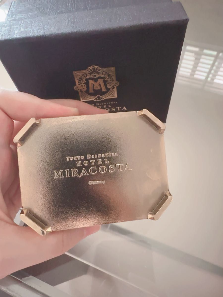 ディズニー ホテル ミラコスタ記念品 ジュエリーボックス 記念日 ディズニー ホテル ミラコスタ記念品 ジュエリーボックス 記念日
