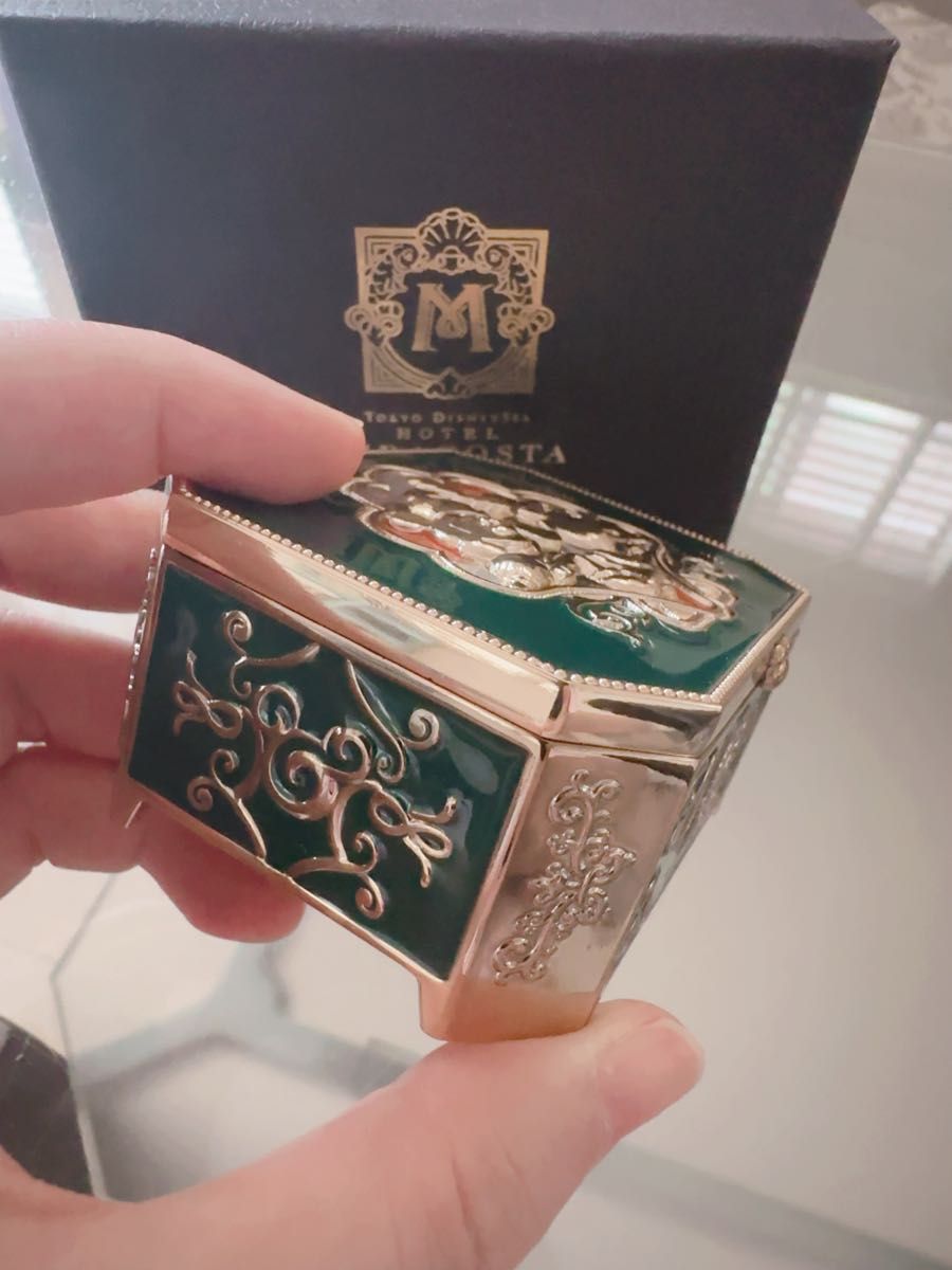 ディズニー ホテル ミラコスタ記念品 ジュエリーボックス 記念日 ディズニー ホテル ミラコスタ記念品 ジュエリーボックス 記念日