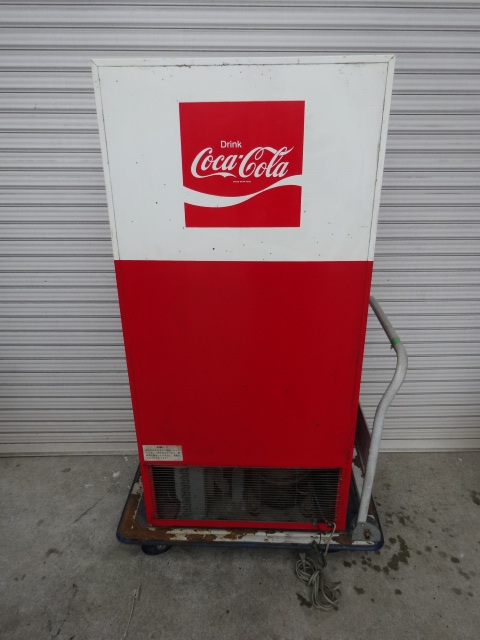 コカ コーラ coca cola 冷蔵庫 ナショナル コカコーラ 業務用 昭和 レトロ オブジェ ヴィンテージ 80s 70s ディスプレイ_画像6