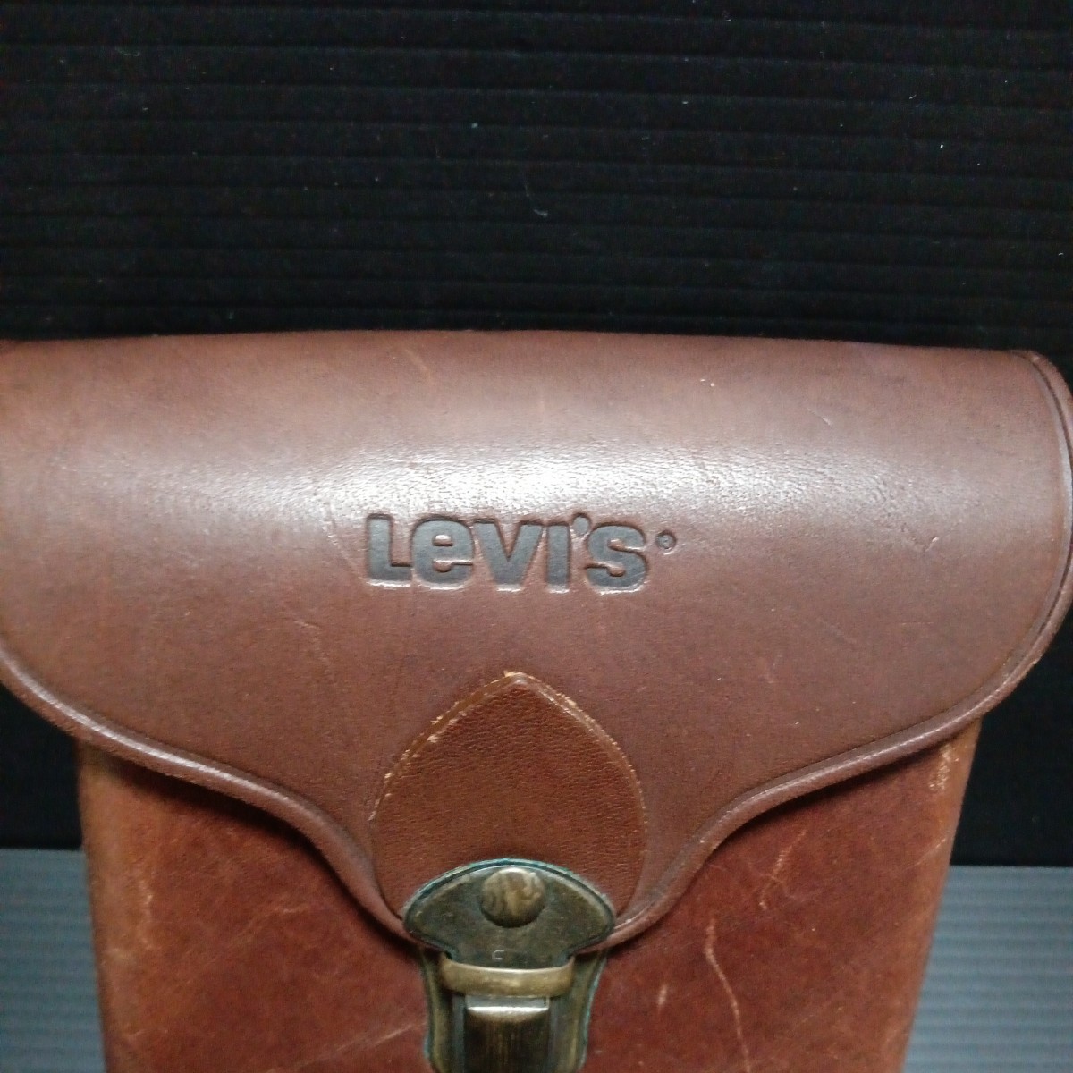 ●  Levi's 「 ремень  мешочек  」LEVIS　Levi's　 кожа 　 мешочек  　 кожа 