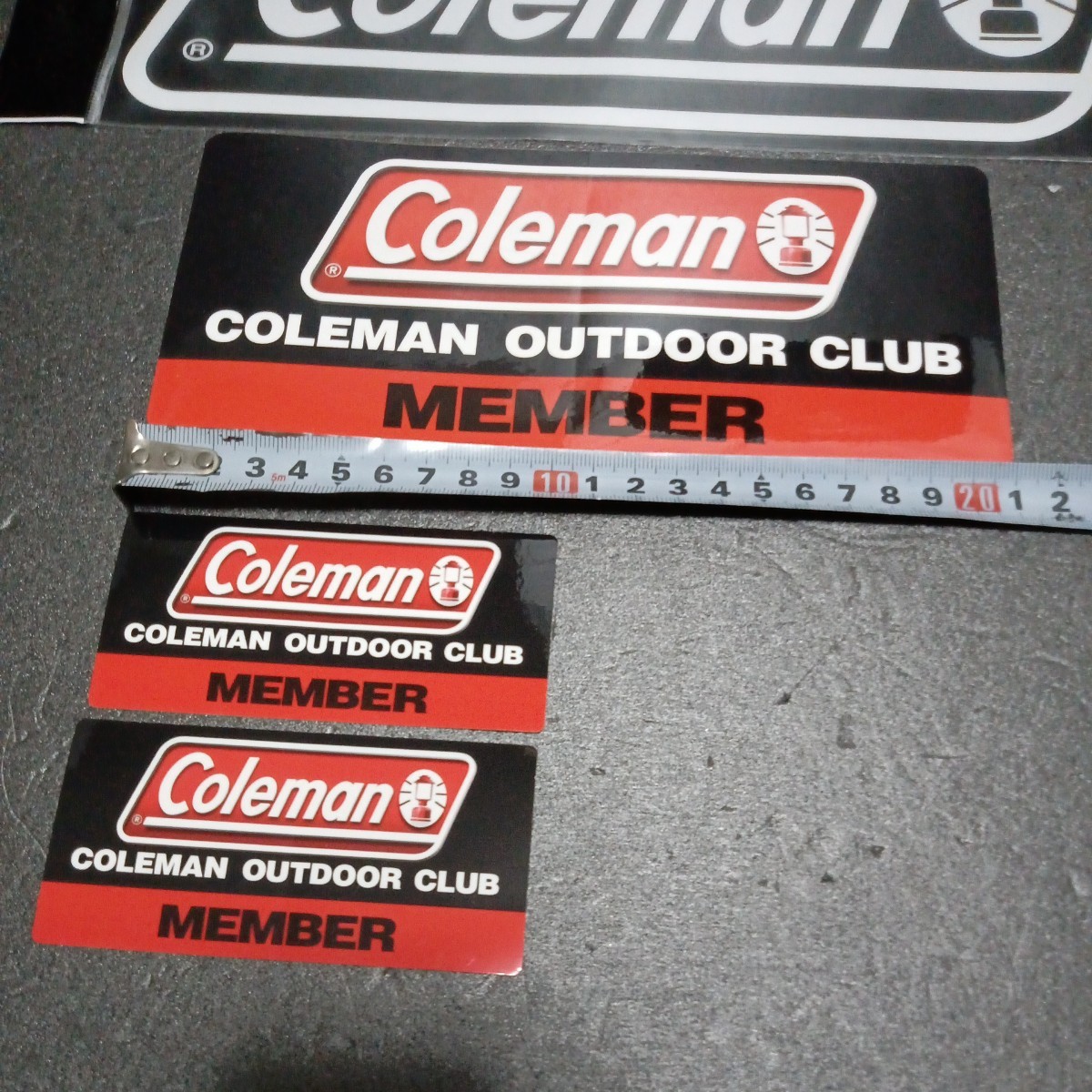 Coleman「オフィシャルステッカー L/1枚・アウトドアクラブステッカー Coleman「オフィシャルステッカー L/1枚・アウトドアクラブステッカー