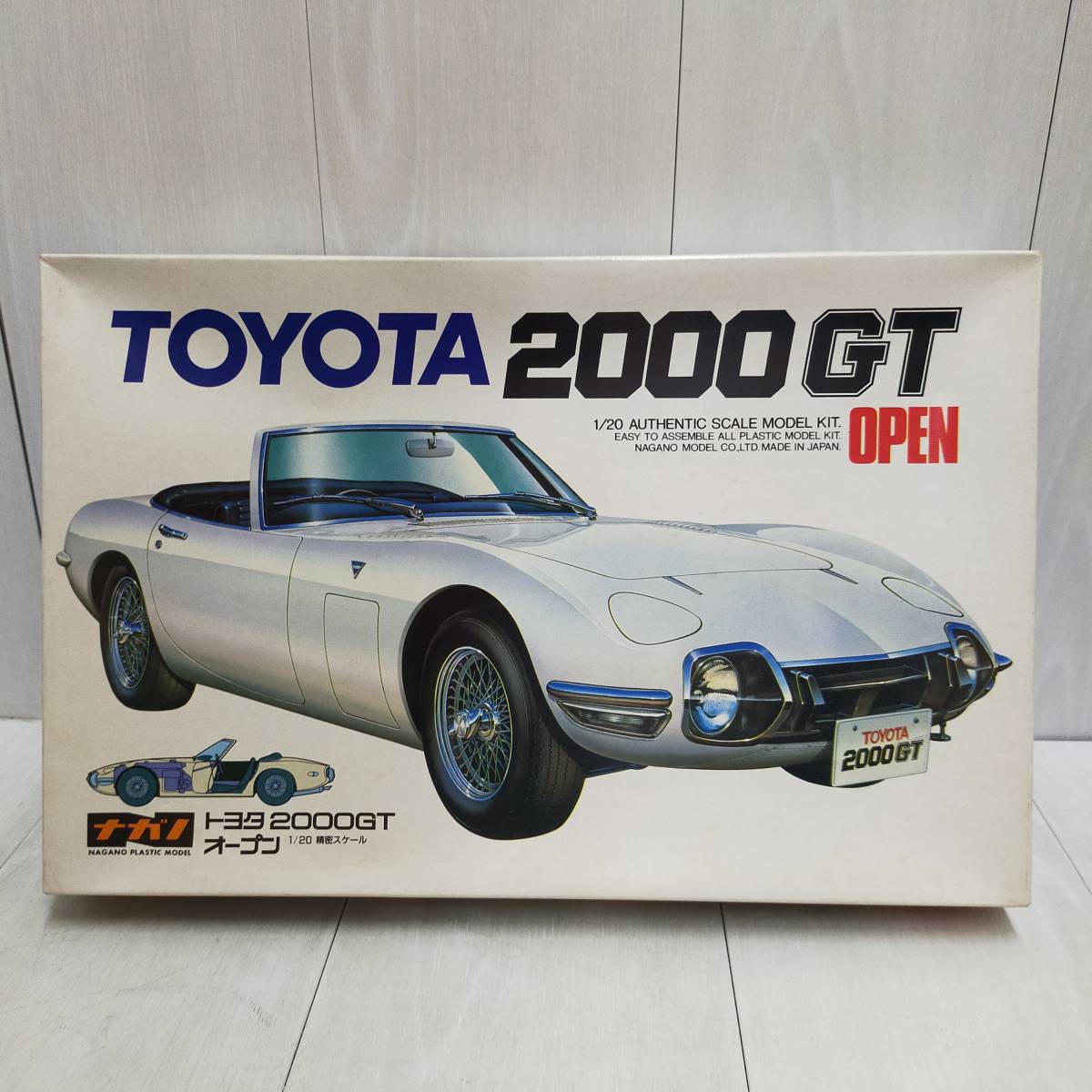 ☆完成品 ナガノ模型 1/20トヨタ2000GT 希少 当時物☆|完成品 ☆完成品 ナガノ模型 1/20トヨタ2000GT 希少 当時物☆|完成品