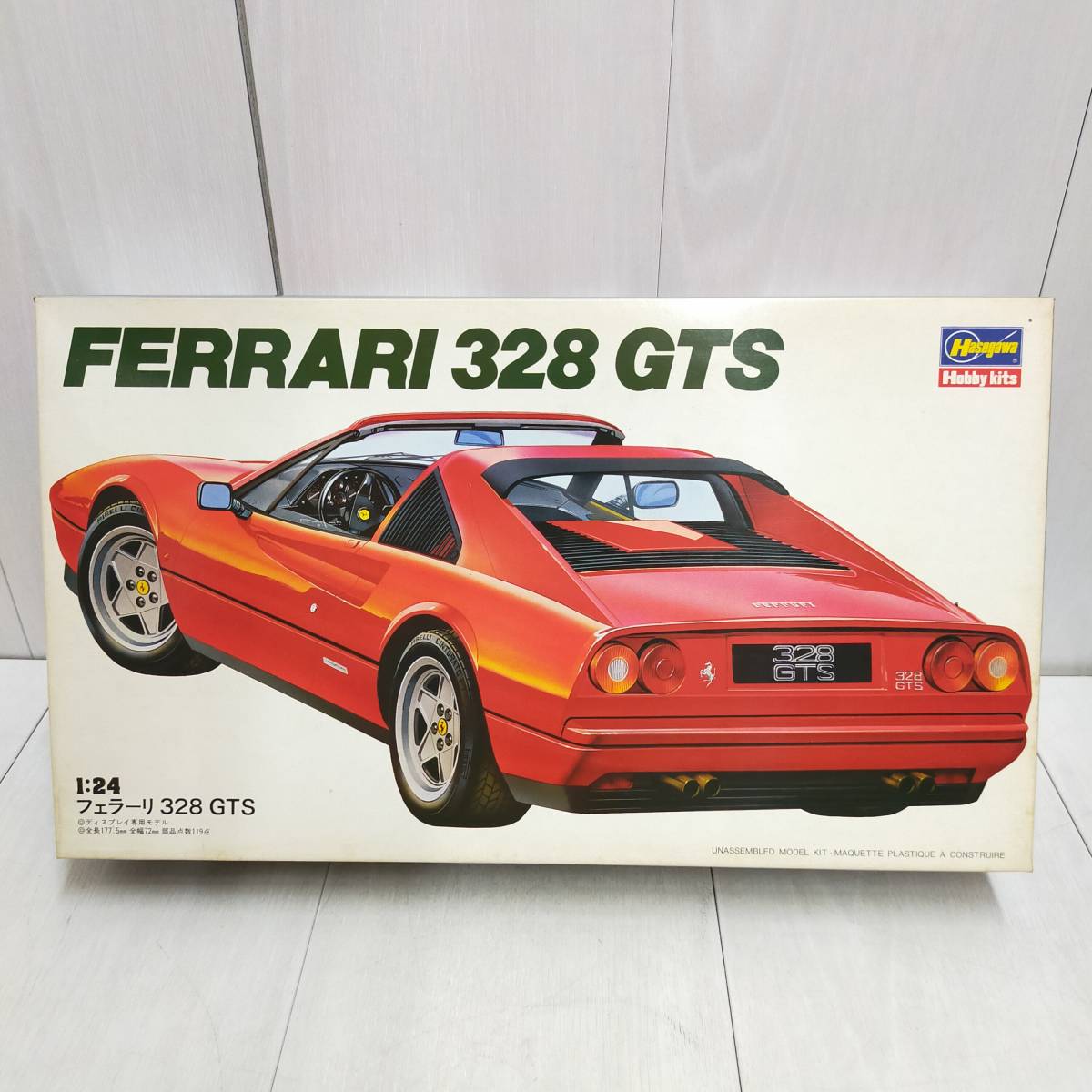 未組立 hasegawa フェラーリ 328 GTS 1/24 スケール CA-4 ハセガワ FERRARI プラモ 模型 コレクション 趣味  元箱｜PayPayフリマ