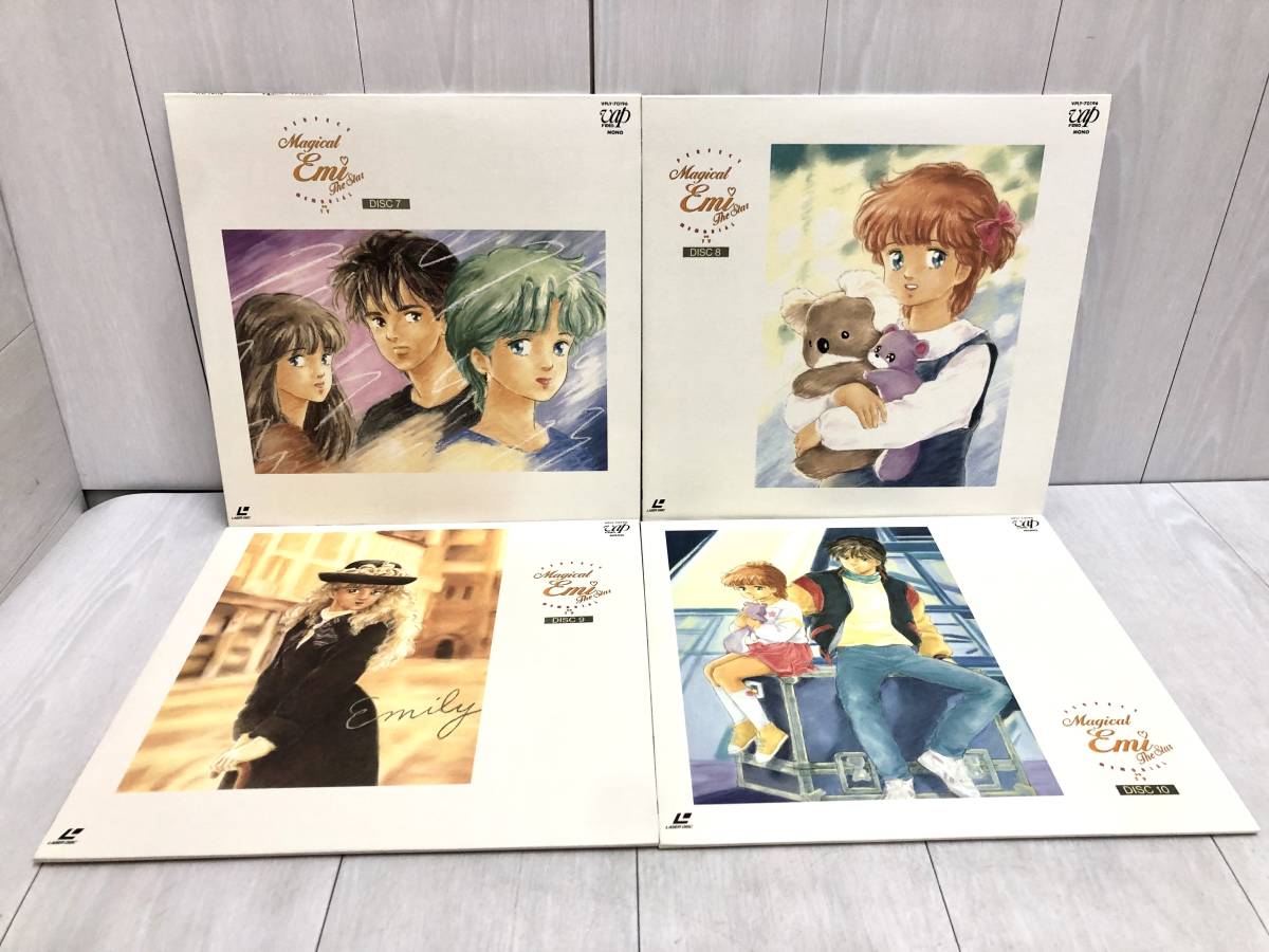  free shipping * LD 10 sheets set Mahou no Star Magical Emi Perfect memorial ON TV LD BOX laser disk all 38 story compilation booklet 