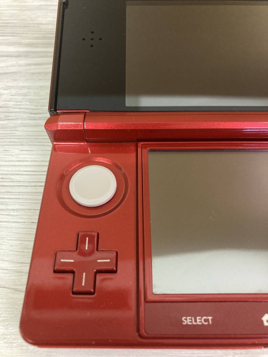 ◎ 送料無料 Nintendo 3DS CTR-001 フレアレッド 簡易チェック ジャンク品 任天堂