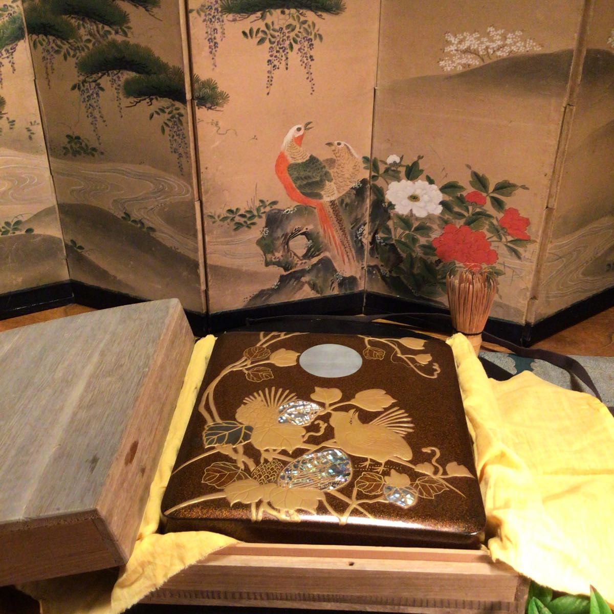 消費税無し消費税無し尾形光琳 螺鈿菊図蒔絵硯箱 コレクション | blog