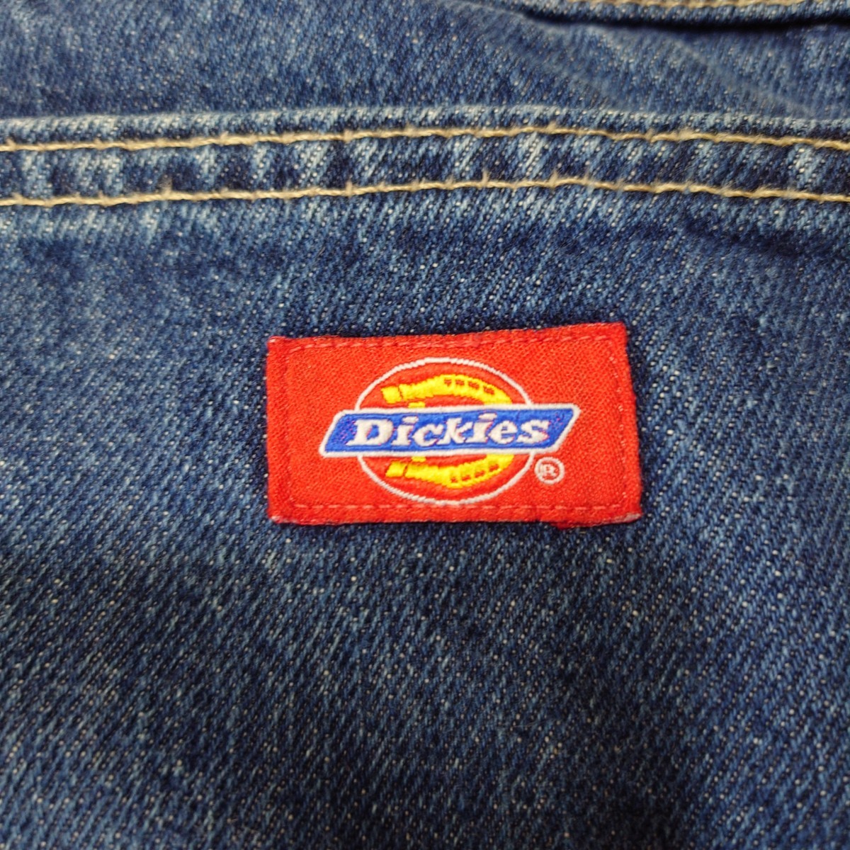 Dickies 超ビッグサイズ デニムショートパンツ 古着 ディッキーズ 44