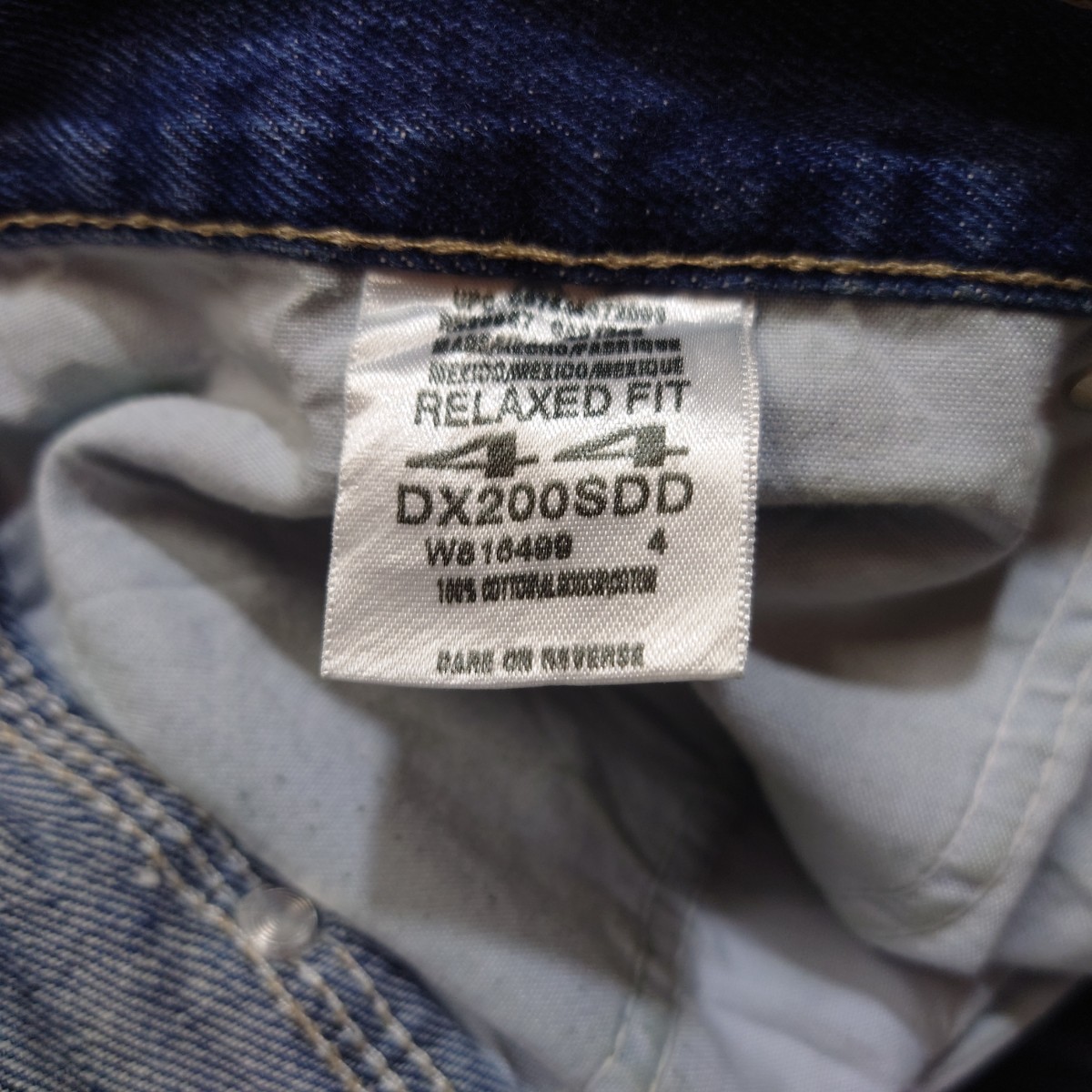 Dickies 超ビッグサイズ デニムショートパンツ 古着 ディッキーズ 44
