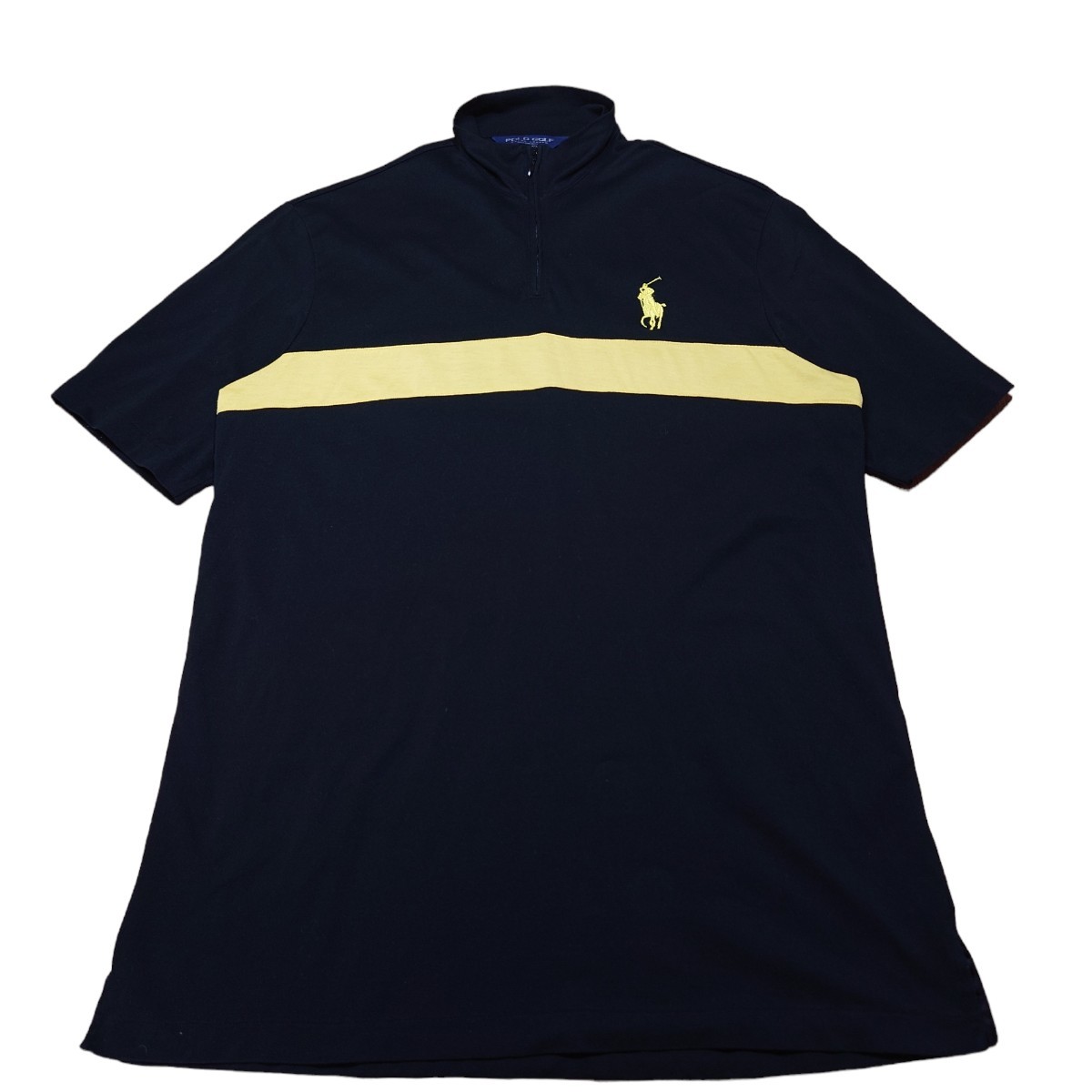 数々の賞を受賞 90s POLO GOLF ハーフジップ ポロシャツ 古着