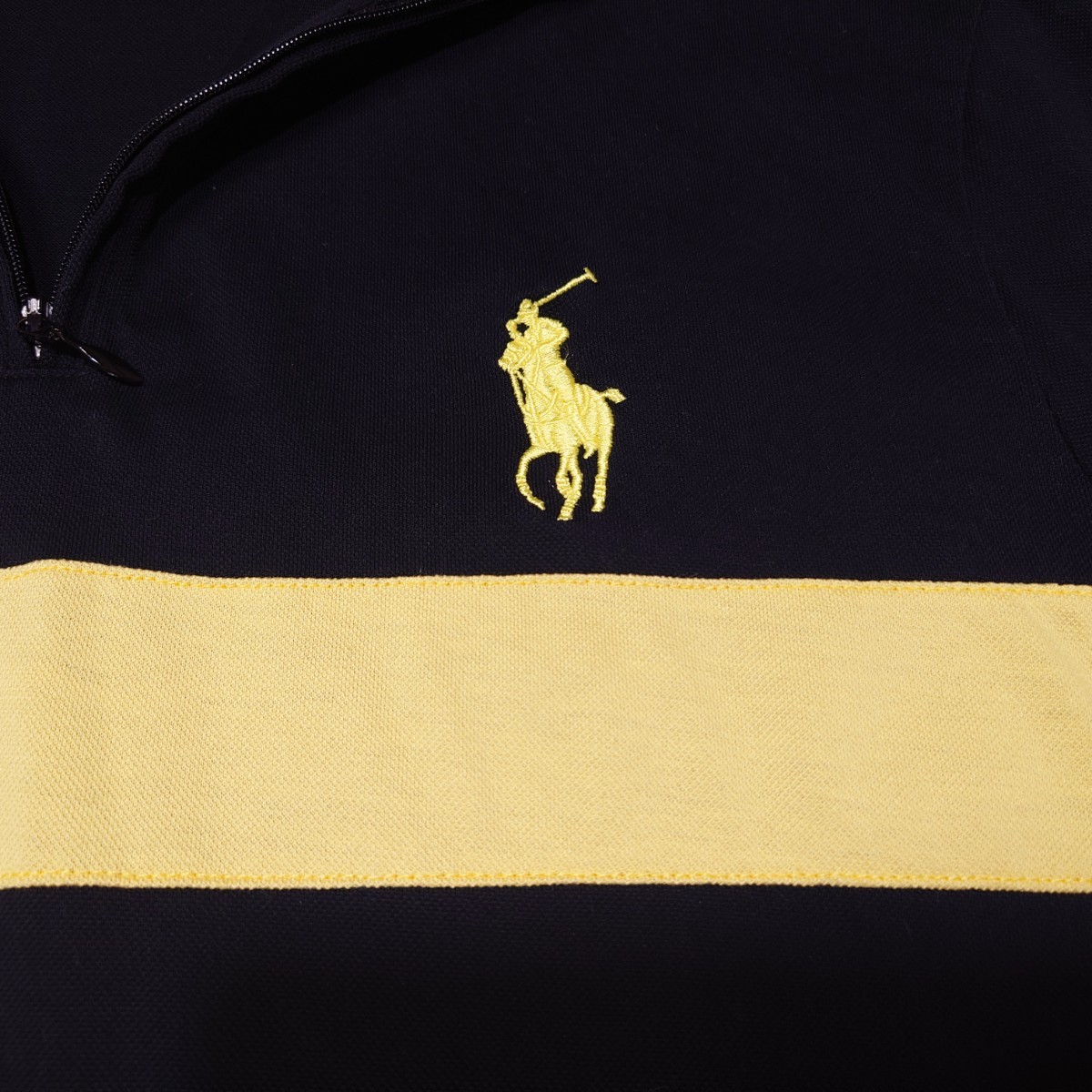 90s POLO GOLF ハーフジップ ポロシャツ 古着 ポロゴルフ ラルフローレン