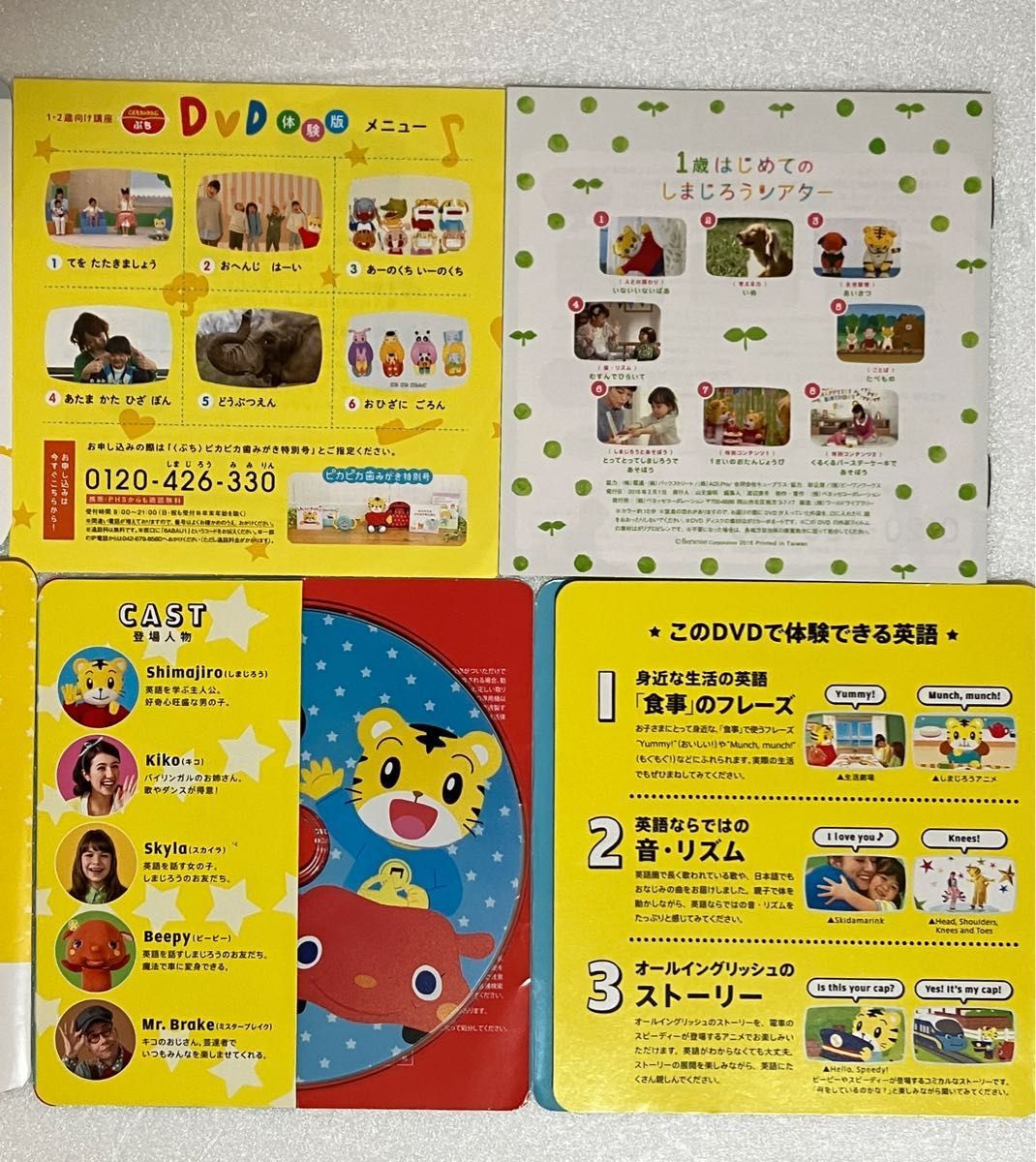 Benesse こどもちゃれんじぷち マイリズムプレイヤー 英語 体験DVD