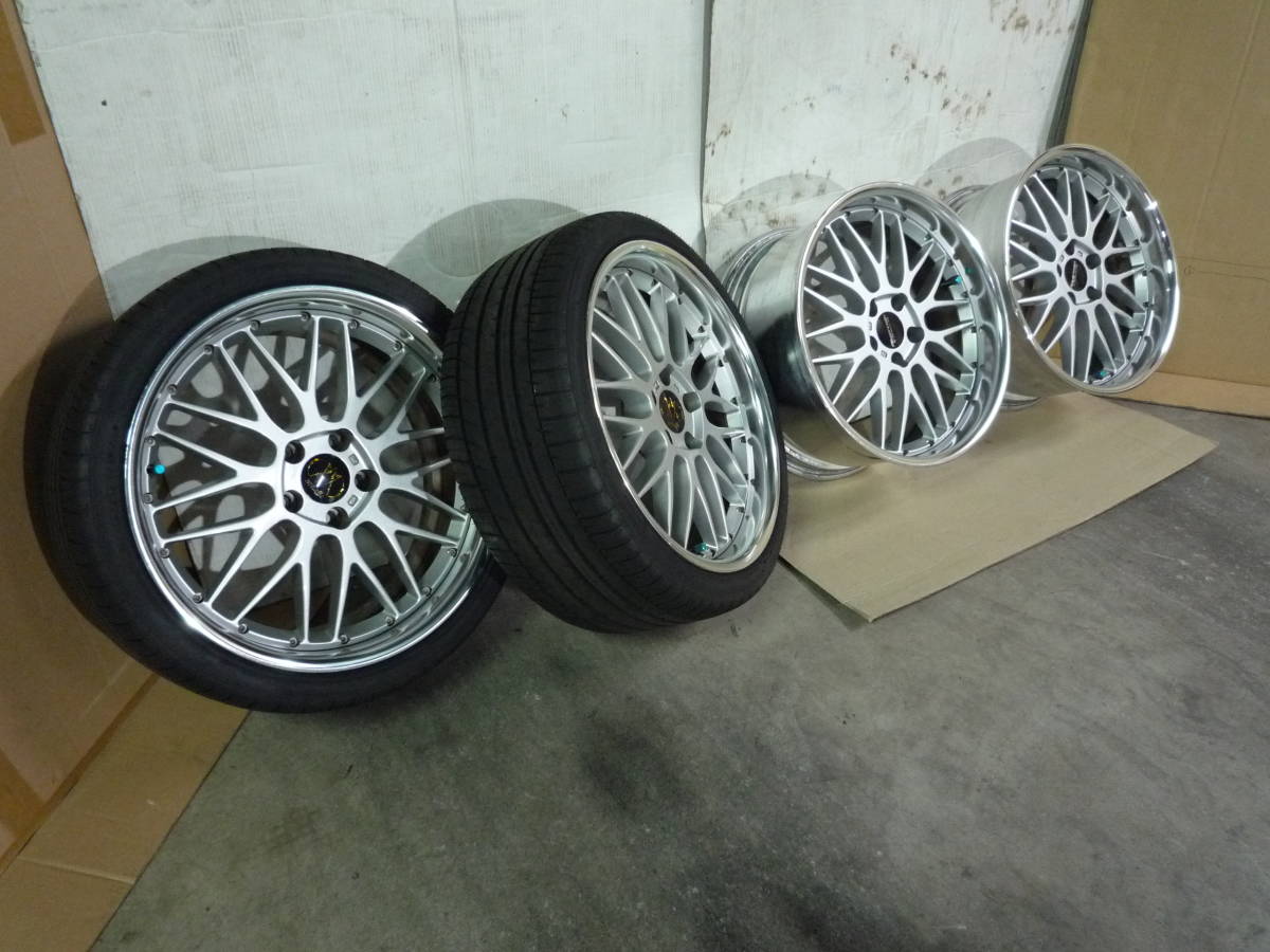 インテレッセ 19インチ 8.5J ＋33 9.5J ＋36 PCD114.3 検） WORK VOLK BBS SSR メッシュ