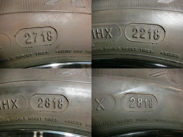 送料無料 中古 スタッドレス ミシュラン X－ICE Ｘ13 175/65R15 88T ホイール付 4本 アクア カローラアクシオ スペイド ポルテ_画像9