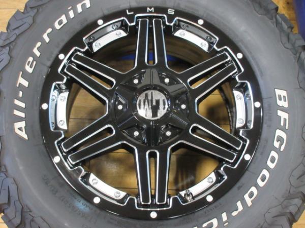 前橋】レアマイスター サンド 17x7.5+24 6/139.7 BFグッドリッチ