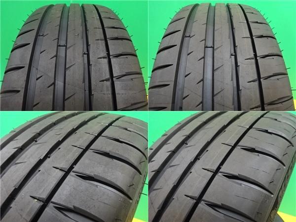 ミシュラン パイロットスポーツ4 215/40R18 ウェッズスポーツSA-35R 18インチ 中古タイヤ 新品アルミ 86 カローラスポーツ BRZ_画像8